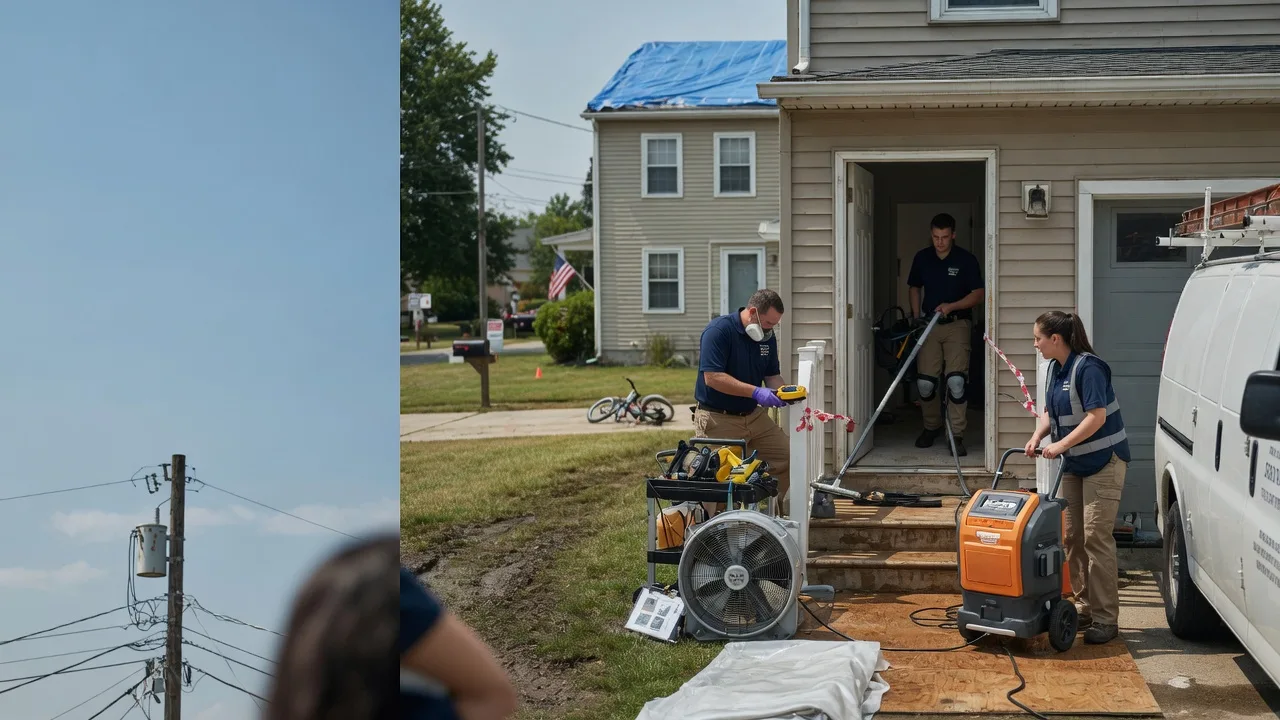 Water Damage Repair in Jamestown, KS near me